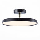 Minimalism White LED Semi-Flush Ceiling Light For Bedroom