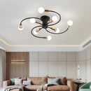 Light Luxury Multi-Head Living Room Ceiling Light