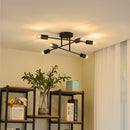 Industrial Iron Living Room Ceiling Lights