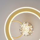 Modern Golden Starry Ceiling Lamp