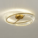 Modern Round LED Crystal Ceiling Lamp For Living Room