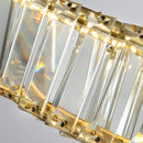 Modern Round LED Crystal Ceiling Lamp For Living Room