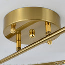 Modern Round LED Crystal Ceiling Lamp For Living Room