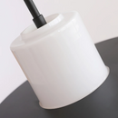 Middle Century Double layer Bauhaus Equator Glass Pendant Light