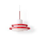Middle Century Double layer Bauhaus Equator Glass Pendant Light