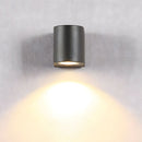 IP65 Black Square LED Outdoor Wall Lights