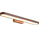 Brown Aluminum Strip LED Wall Light