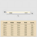 Minimalist White LED Outdoor Wall Light