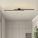 Set of 2 Modern Linear LED Ceiling Lights for Living Room Hallway Bedroom Kitchen
