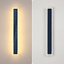 Modern Bright Long Black Led Exterior Wall Lights