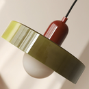 Bauhaus Modern Art Decor Colorful Glass Ceiling Pendant Light