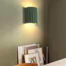 Modern Half-Circle Resin Wall Sconce For Living Room