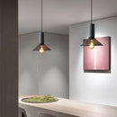 Modern Iron Grey Hanging Light Pendant Lampshade
