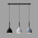 Modern Metal Triple Ceiling Lights