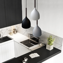 Modern Metal Triple Ceiling Lights