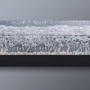 Modern Retro Black Acrylic Linear LED Ceiling Light