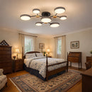 Modern Semi Flush LED Ceiling Lights for Bedroom Living Room