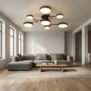 Modern Semi Flush LED Ceiling Lights for Bedroom Living Room