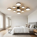 Modern Semi Flush LED Ceiling Lights for Bedroom Living Room