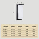 Modern Simple IP65 LED Outdoor Wall Light