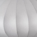 Nordic White Lantern Saucer Pendant Light For Living Room