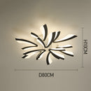 Nordic Petal Acrylic Living Room Ceiling Lights