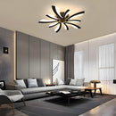 Nordic Petal Acrylic Living Room Ceiling Lights