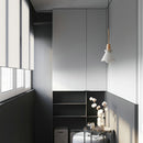 Modern White Concrete Cone Pendant Light
