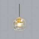 Modern Glass Globe LED Pendant Lights Kitchen Island
