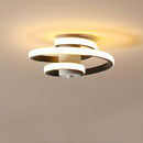 Nordic Spiral LED Corridor Ceiling Light