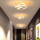 Nordic Spiral LED Corridor Ceiling Light