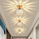 Crystal Light Fitting, Semi Flush Hallway Lights