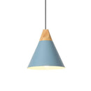 Nordic Simple Dining Room Colorful Pendant Lights