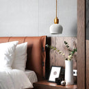 Retro Pleated Ceramic Brass Cocoon Pendant Lamp