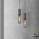 Modern Iron Grey Hanging Light Pendant Lampshade
