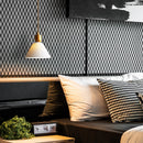 Retro Pleated Ceramic Brass Cocoon Pendant Lamp