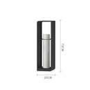 Minimalist Solar Garden Lights Waterproof Post Lights