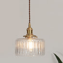 Vintage Glass Pendant Light