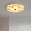Modern Alabaster Flush LED Ceiling Lights for Living Room Bedroom