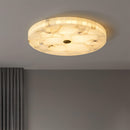 Modern Alabaster Flush LED Ceiling Lights for Living Room Bedroom