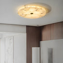 Modern Alabaster Flush LED Ceiling Lights for Living Room Bedroom