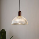 Wabi-Sabi Glass Bedroom Clear Pendant Lights