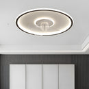 Modern LED Dimmable Ceiling Light Fan With Remote Light 6-Speed Adjustable Wind Speed