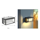 Waterproof Solar Wall Sconce with Motion Sensor for Garden Villa Courtyard