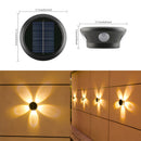 Outdoor Waterproof Wall Lights Solar Wall Sconce for Garden Patio