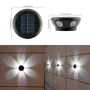 Outdoor Waterproof Wall Lights Solar Wall Sconce for Garden Patio
