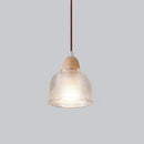 Multiple Types Glass Hallway Clear Pendant Lights