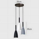 Nordic Creative Small Goblet Metal Bedroom Pendant Light
