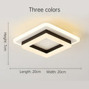 Set of 2 contemporary modern led ceiling lights for hallway