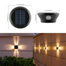 Outdoor Waterproof Wall Lights Solar Wall Sconce for Garden Patio